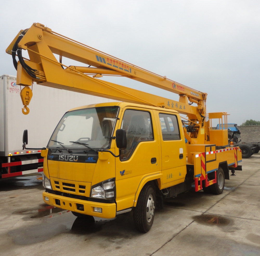 ISUZU 14-16m aeiaal platform truck_副本